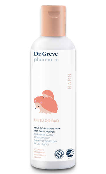 Dr Greve Pharma Dusj og Bad vask for barn