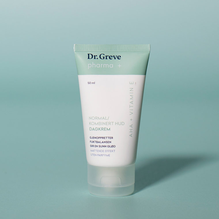 Parfymefri dagkrem for kombinert hud fra Dr. Greve pharma